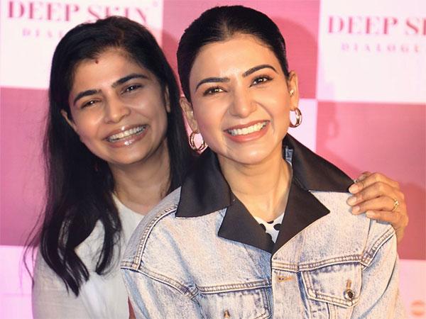 Samantha's First Public Appearance For Friend
