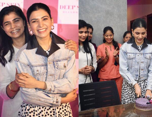 Samantha's First Public Appearance For Friend