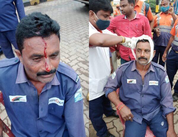 Viral Video: YSRCP ZPTC Beats Toll Supervisor 