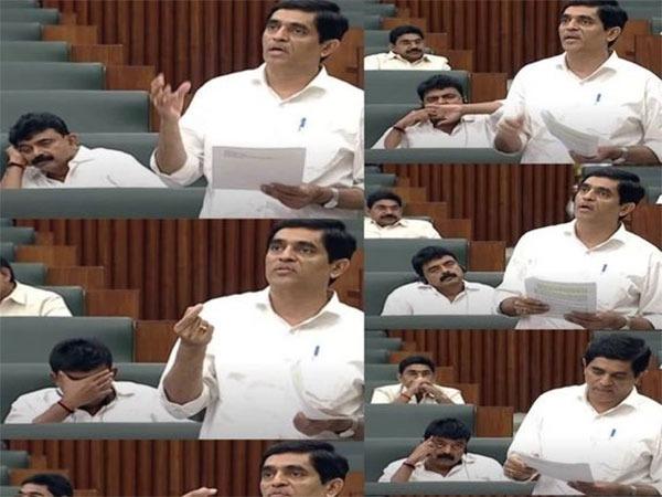 YCP MLA Sleeping in Assembly