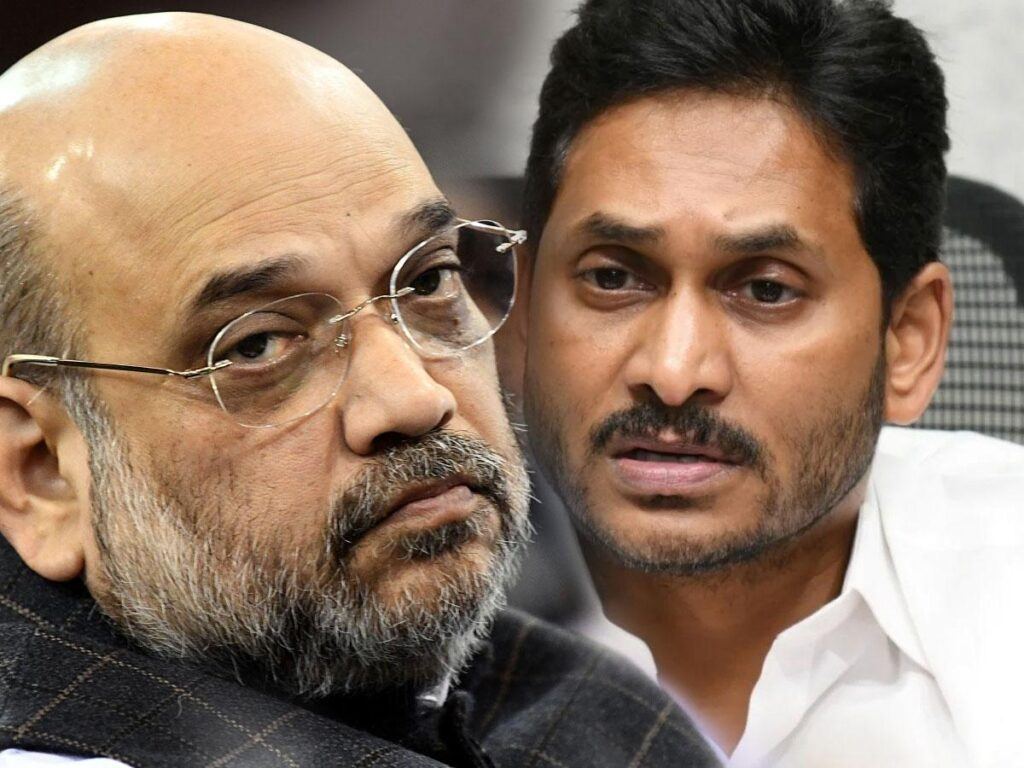 YS Jagan - Amit Shah