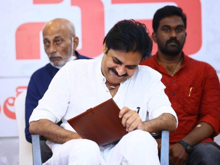 pawan kalyan tweets on amma vodi scheme