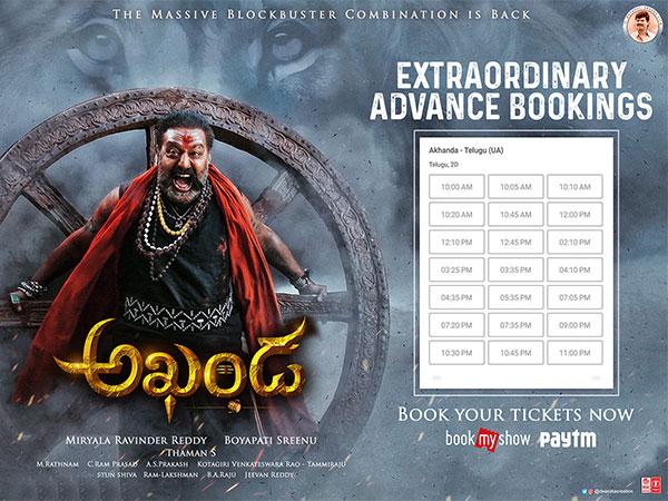 Akhanda Premieres In A Few Hours, Entire Industry Anxious!