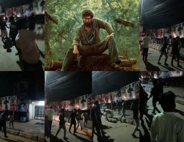 Allu Arjun Fans Attack Pushpa Theaters In Andhra Pradesh