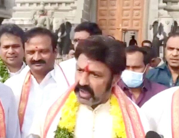 Balakrishna Heaps Praise On KCR