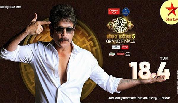 Good TRP Ratings For Bigg Boss Season 5 Grand Finale