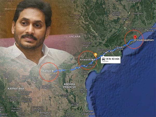 Jagan - Three Capitals andhra pradesh