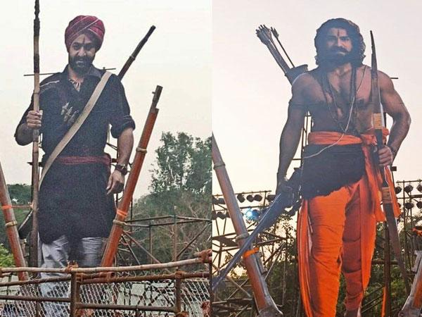 Jr NTR - Ram Charan - RRR-