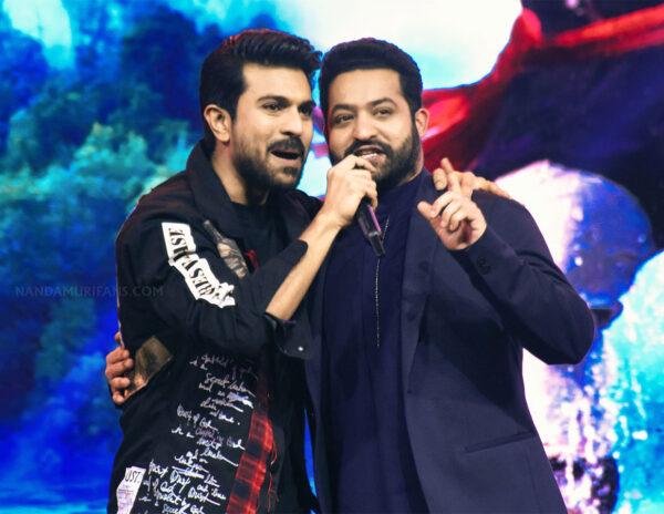 NTR's Energy Overshadows Charan In Mumbai