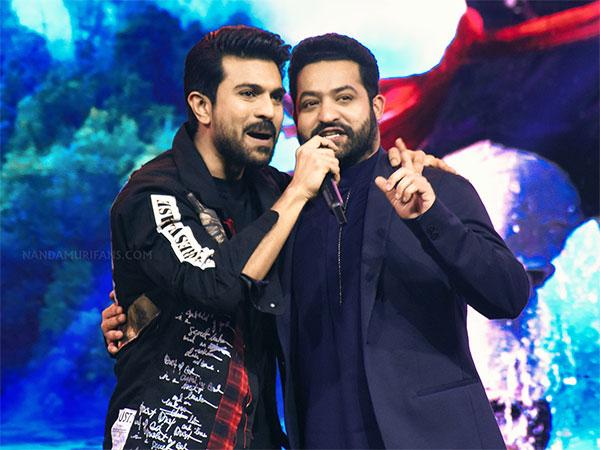 NTR's Energy Overshadows Charan In Mumbai