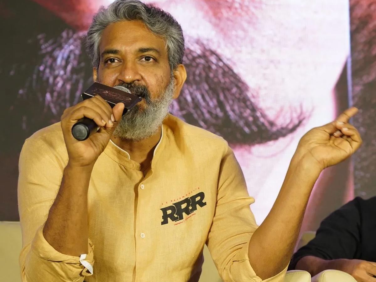 Rajamouli RRR movie telugu press meet