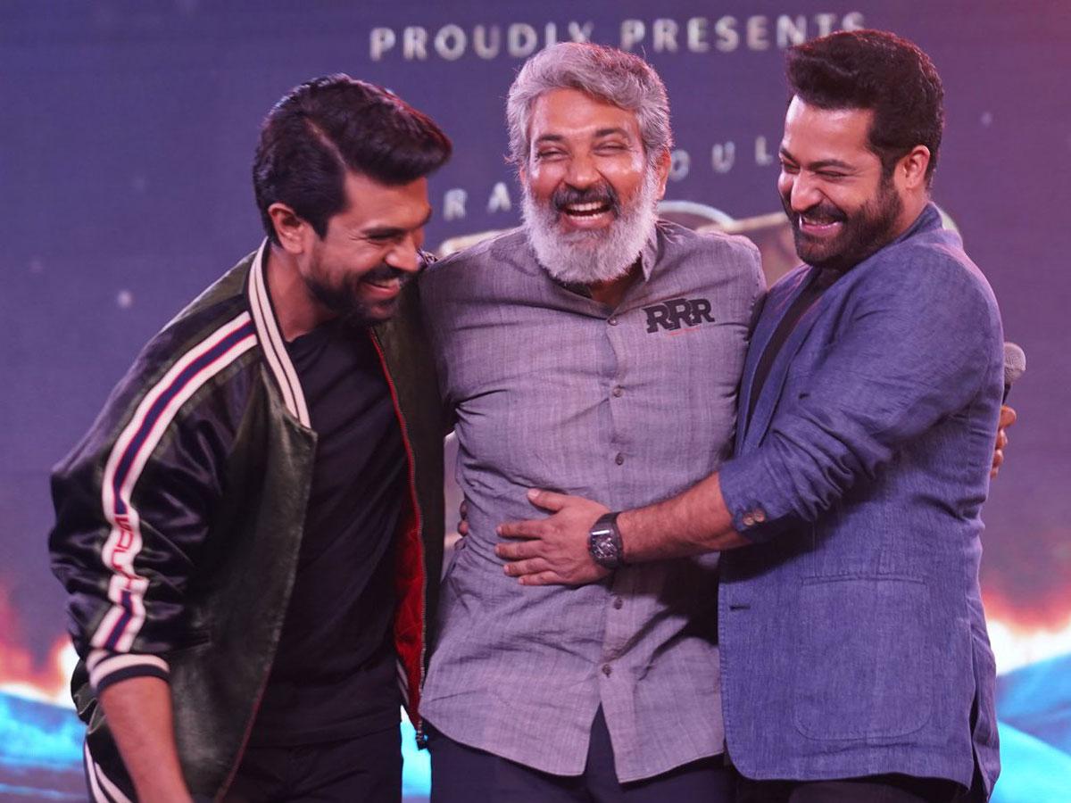 Rajamouli Reveals Funny Competition Of Jr NTR & Ram Charan Fans