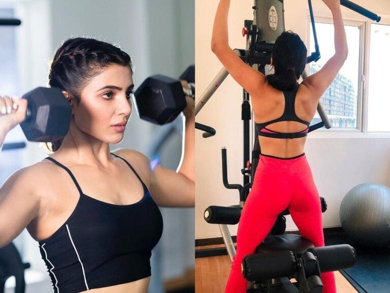 Samantha Akkineni Work out