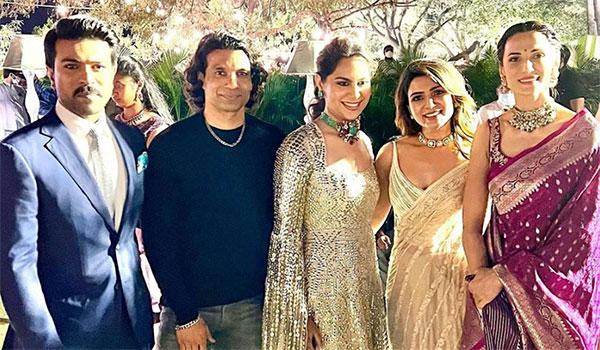 Samantha Parties With Ram Charan, Upasana