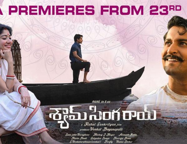 Shyam Singha Roy Going With Early US Premieres