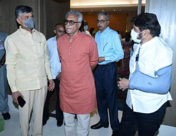 Surprise Pic: Chandrababu & Daggubati Venkateswarrao Unites