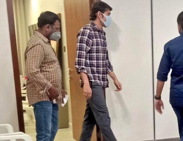 Spotted: Sad-faced Mahesh Babu