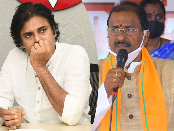 Pawan Kalyan Falling Behind Somu Veerraju