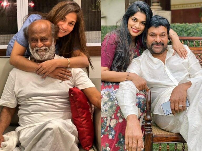 Rajinikanth Dhanush Aishwarya, Chiranjeevi Sreeja Kalyaan Dhev