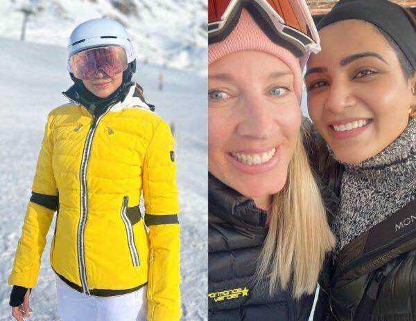 Samantha Ruth Prabhu - Skiing