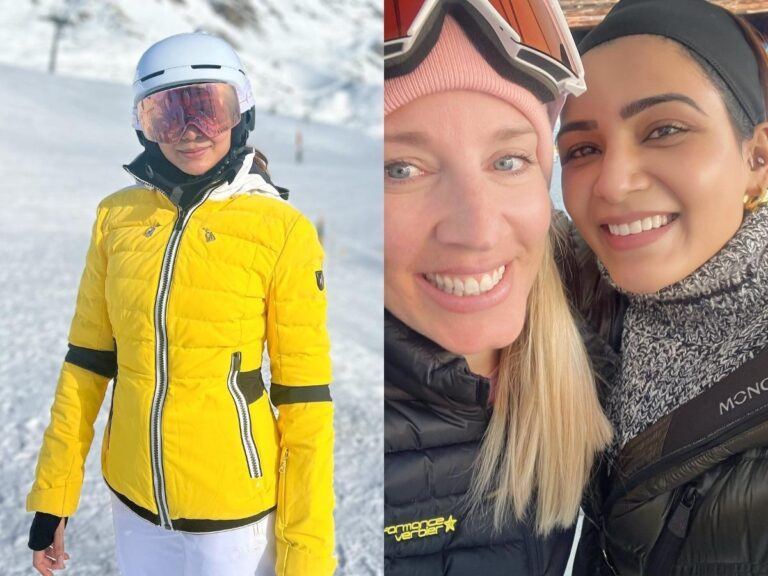 Samantha Ruth Prabhu - Skiing