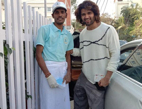 Vijay Devarakonda Surprises a Small Coffee Joint Owner