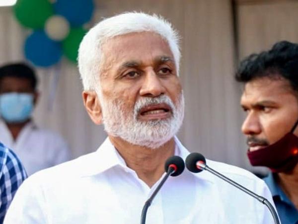 Vijayasai Reddy Cheap Comments On Chandrababu Naidu COVID Infection