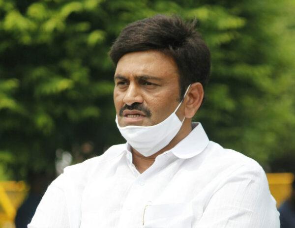 ragu rama krishanam raju question to jagan