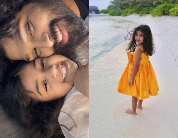 Allu Arjun has a gala time with his daughter  Allu Arjun's fun time with his daughter goes viral