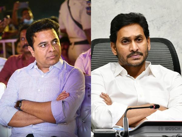 KTR-and-Jagan- Development in Two Telugu States