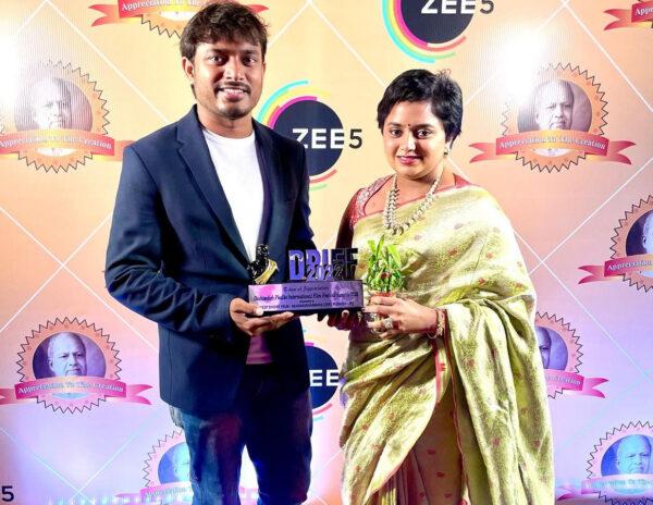 "Manasanamaha" short film wins BEST FILM Award