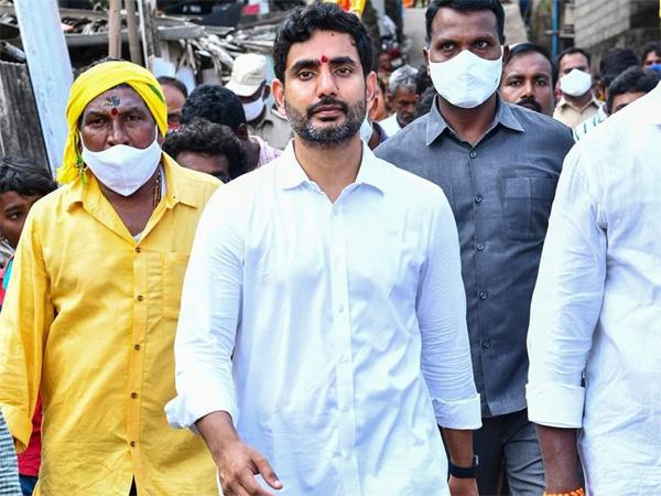 Nara Lokesh Drawing Plans For Padayatra