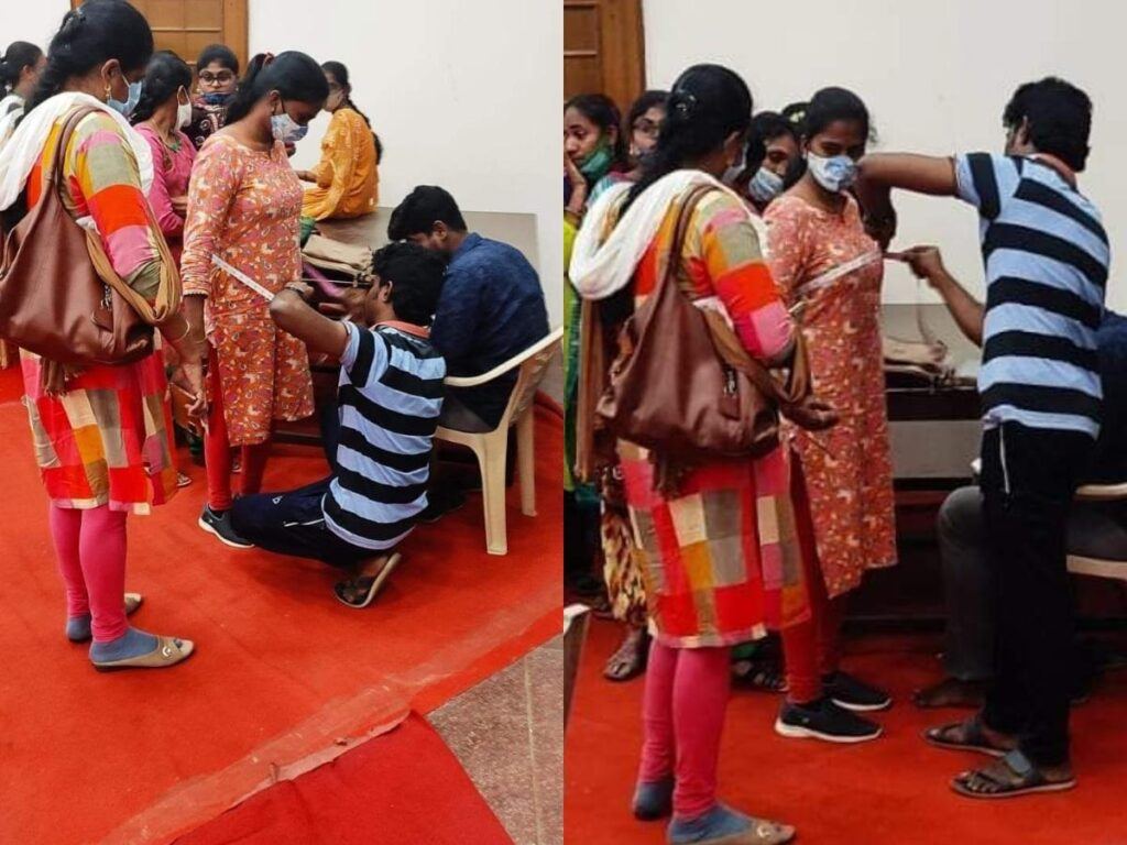 Nellore Police uniforms Stitching