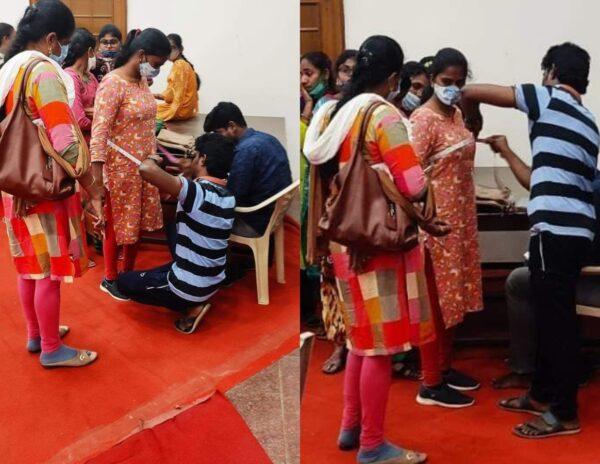 Nellore Police uniforms Stitching