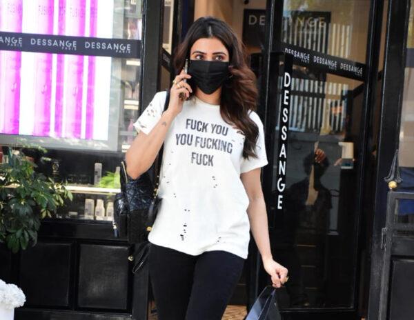 Samantha t shirt fans talk