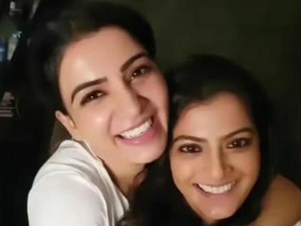 Samantha Finds A New Friend