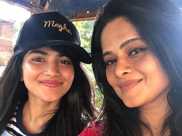 Megha Akash mom Bindu Akash turned as producer