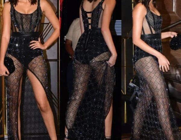 Pic Talk: Revealing Inner Wear Via See-Thru Bottom