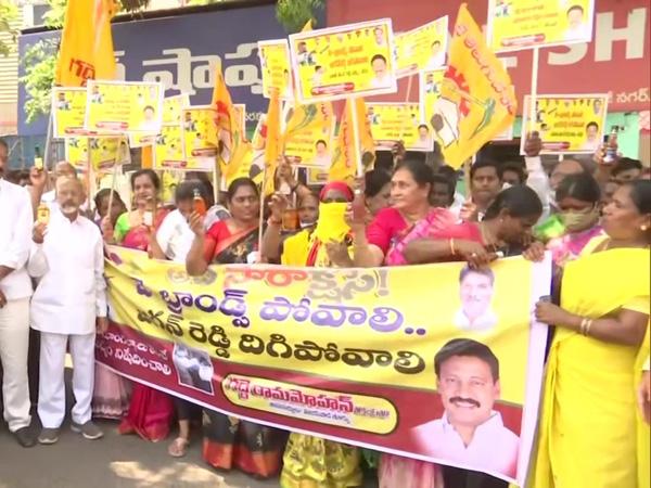 TDP and Jenasena Alligations on Cheap Liquor