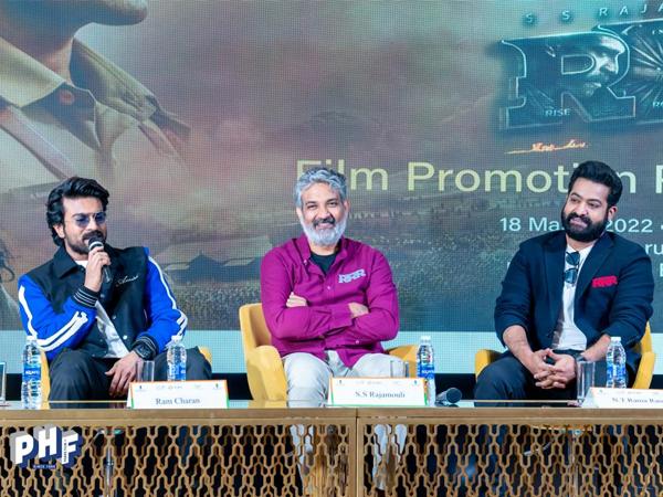Jr NTR Ram Charan Rajamouli RRR Movie