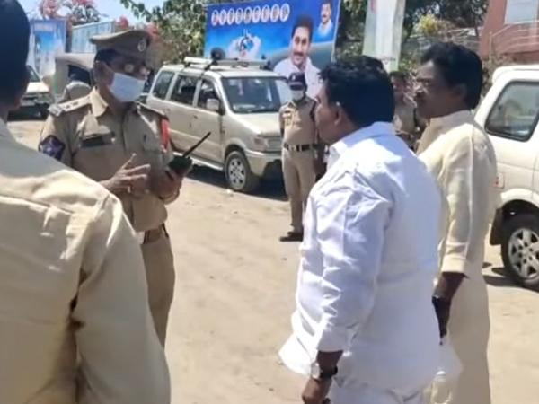 Perni- Nani fires on police officials