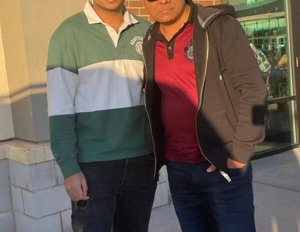 Pic Talk: KTR Meets His Alludu In USA