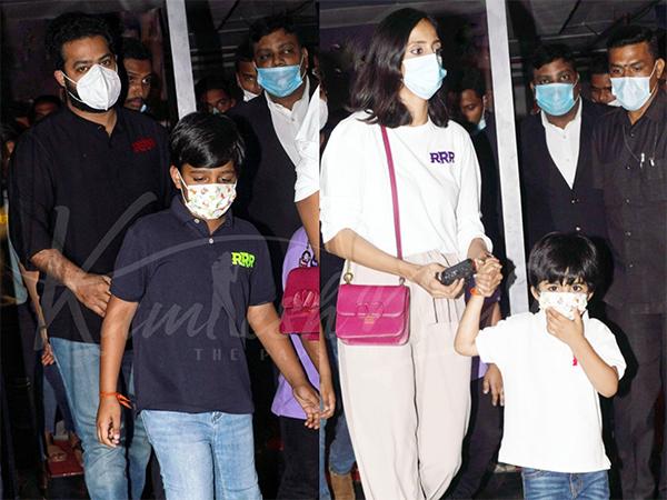 Pic Talk: NTR's Family Spotted At RRR Premiere