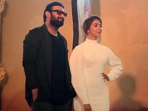 Prabhas And Pooja: Not Even Eye Contact