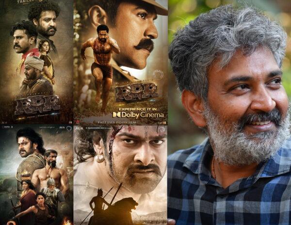 RRR Movie poster designs