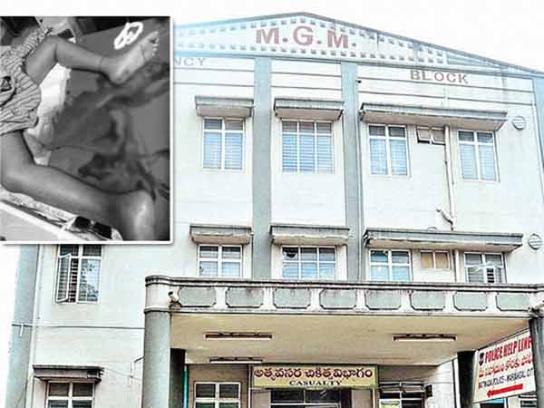 Rats Bite Patient Fingers In Warangal Hospital