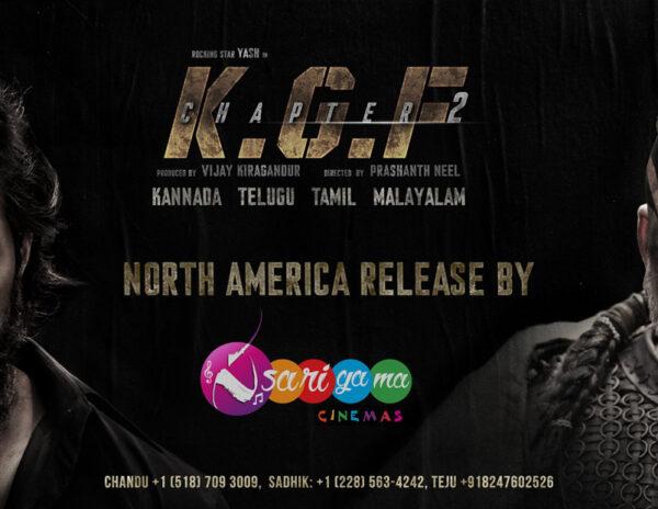 Sarigama Cinemas Bags KGF 2 North America Rights