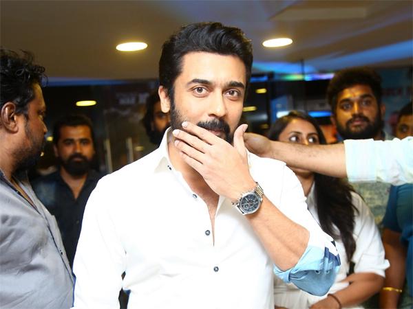 Suriya mass hero to message hero