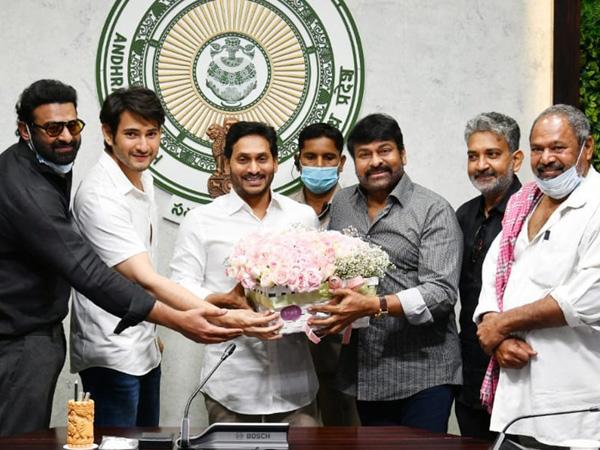 Tollywood Stars Give 'Formality Thanks' To Jagan
