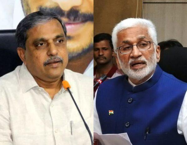Sajjala To Replace Vijaysai Reddy?